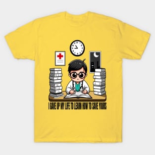 The Medical Student's Commitment: Mind Body Balance T-Shirt